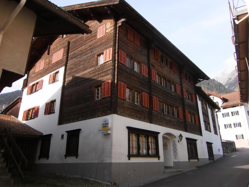 Casa Job - Gasthaus - Sauna, Whirlpool - Trun Dış mekan fotoğraf